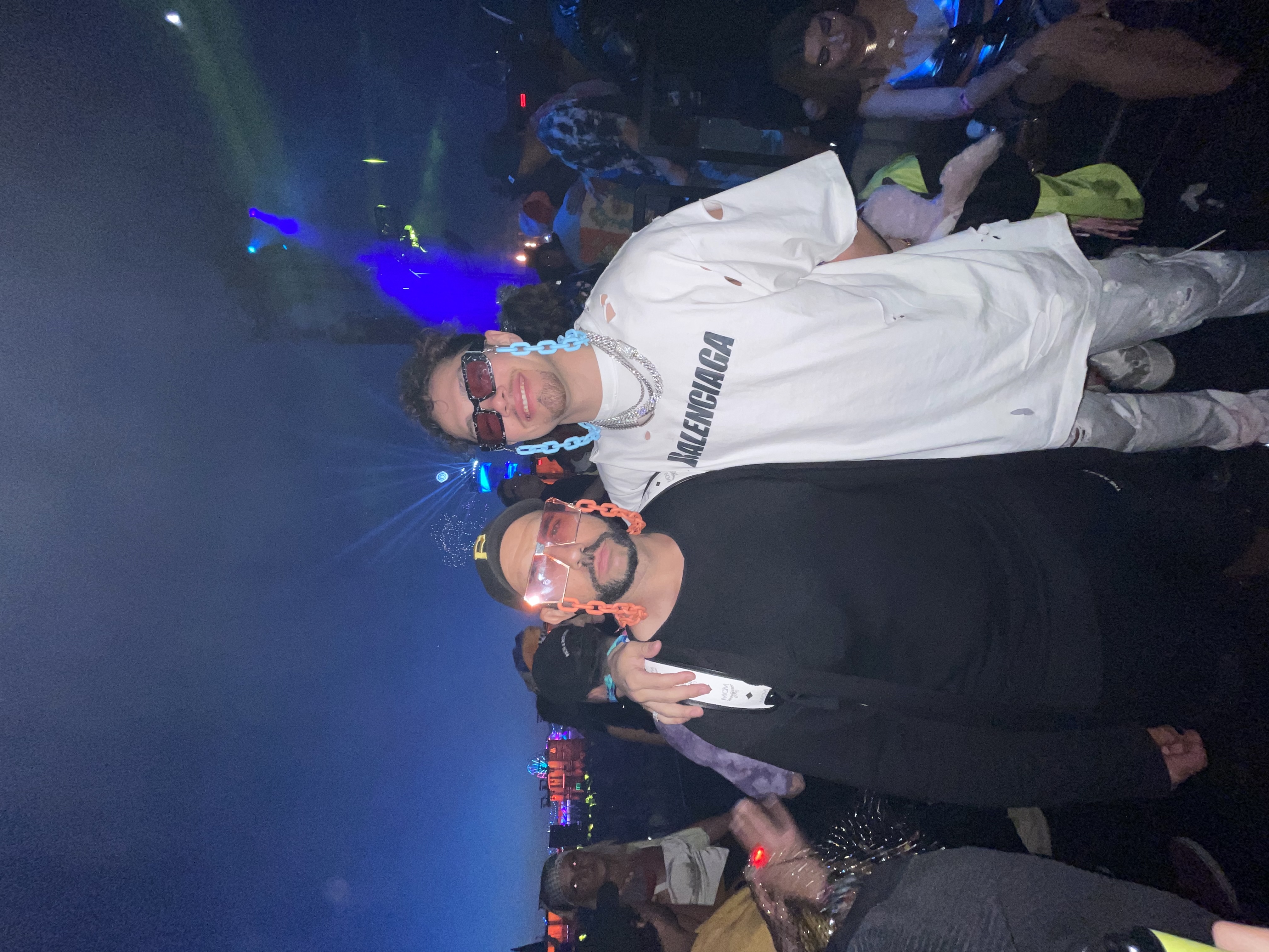 Marc at EDC with DJ Acraze