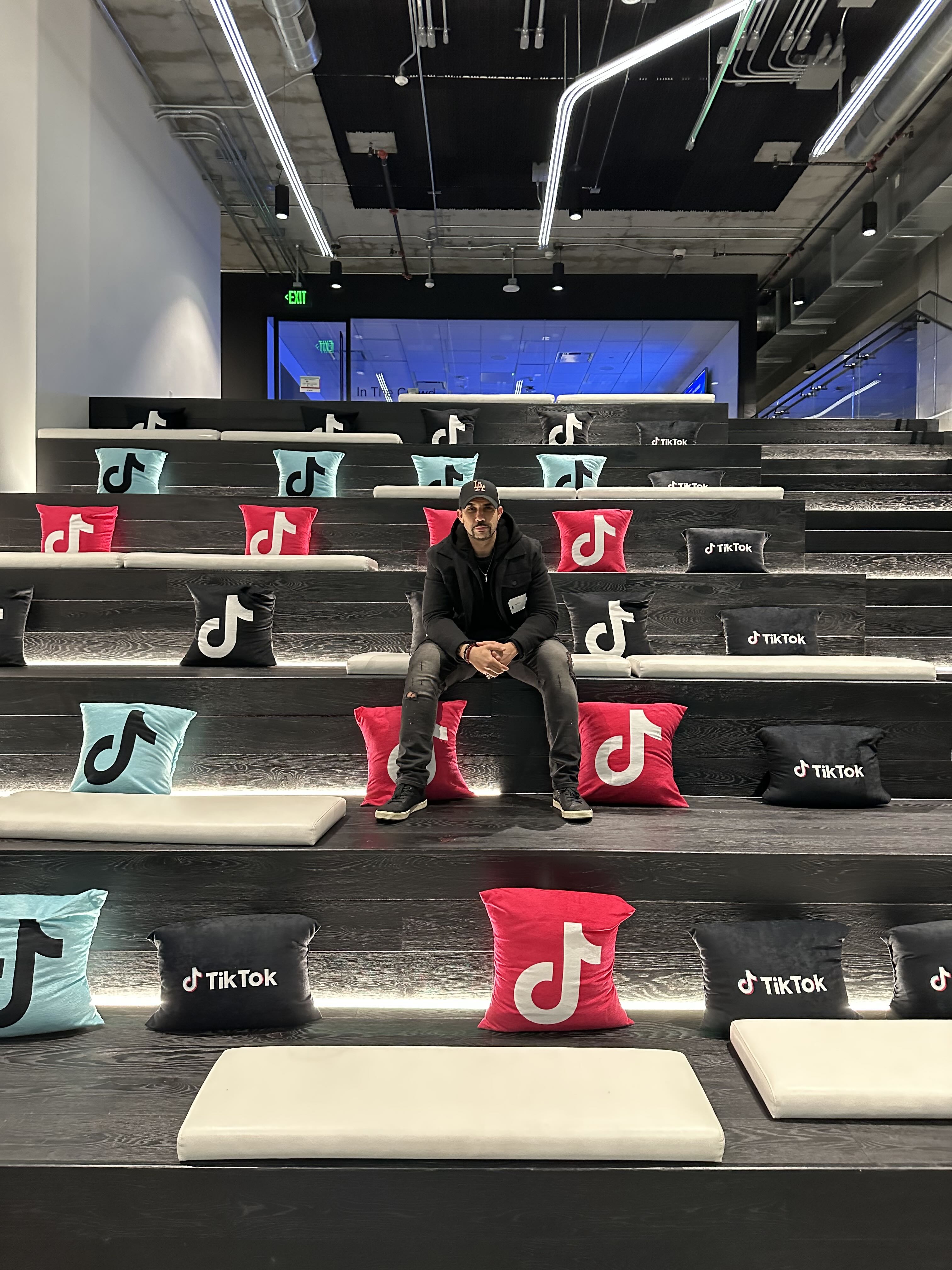 Marc at TikTok HQ